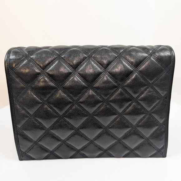 Saint Laurent YSL Black Quilted Leather Niki Shoulder Bag - Picture 5 of 16